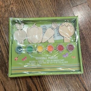 Paint Your Own Vegetable Markers